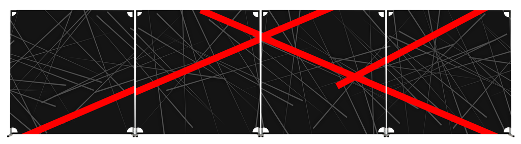 Fractured Crimson - BACKDROP PROP GRAPHICS