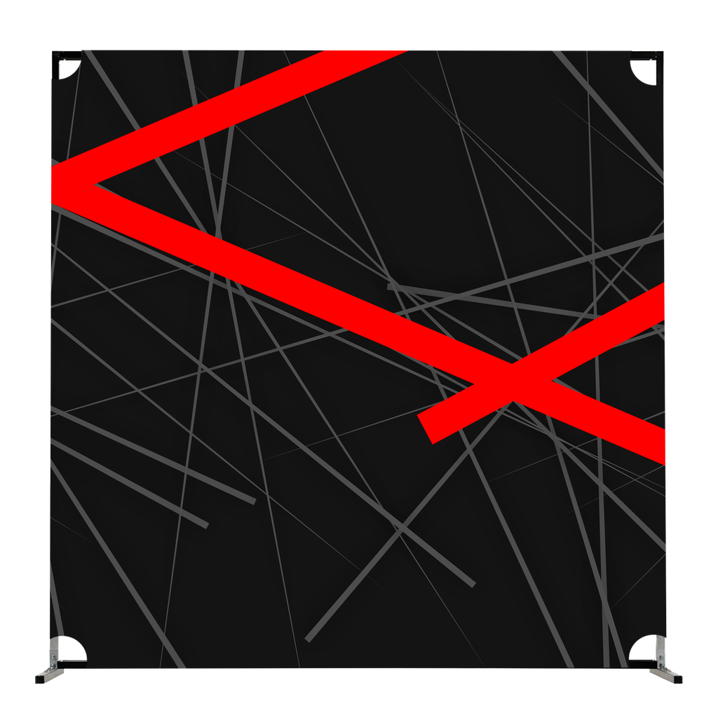 Fractured Crimson - BACKDROP PROP GRAPHICS