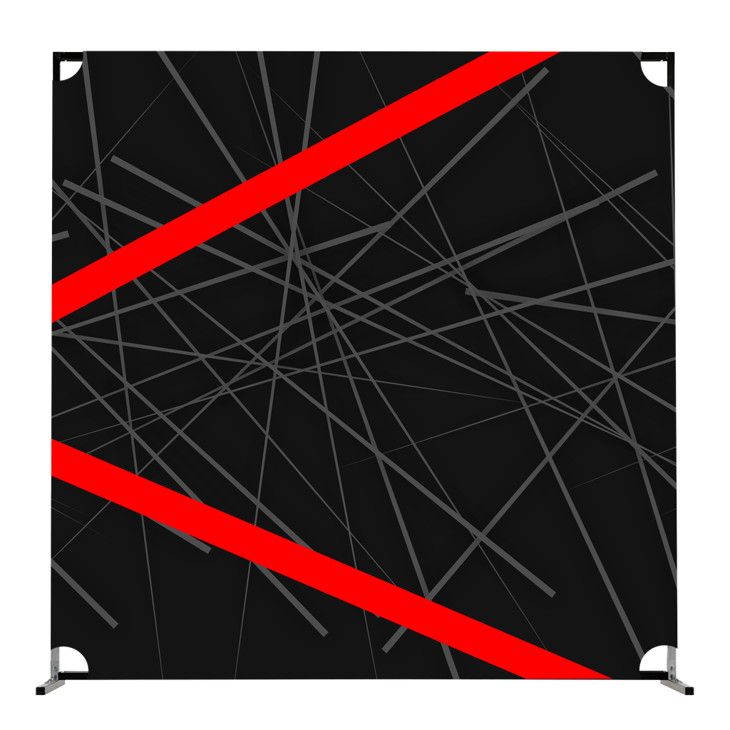 Fractured Crimson - BACKDROP PROP GRAPHICS