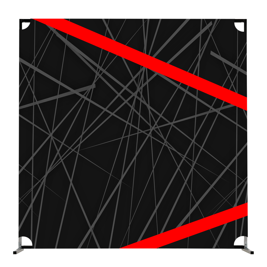Fractured Crimson - BACKDROP PROP GRAPHICS