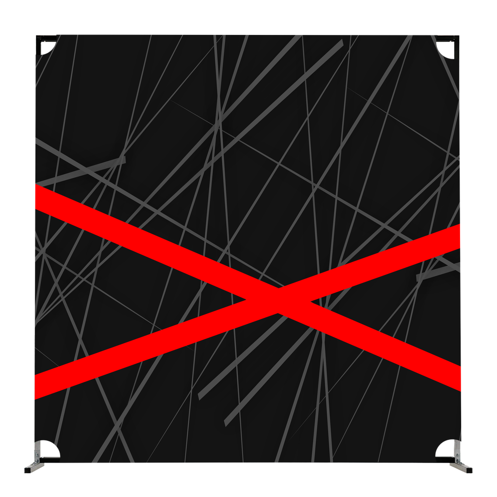 Fractured Crimson - BACKDROP PROP GRAPHICS