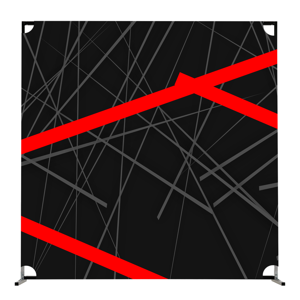 Fractured Crimson - BACKDROP PROP GRAPHICS