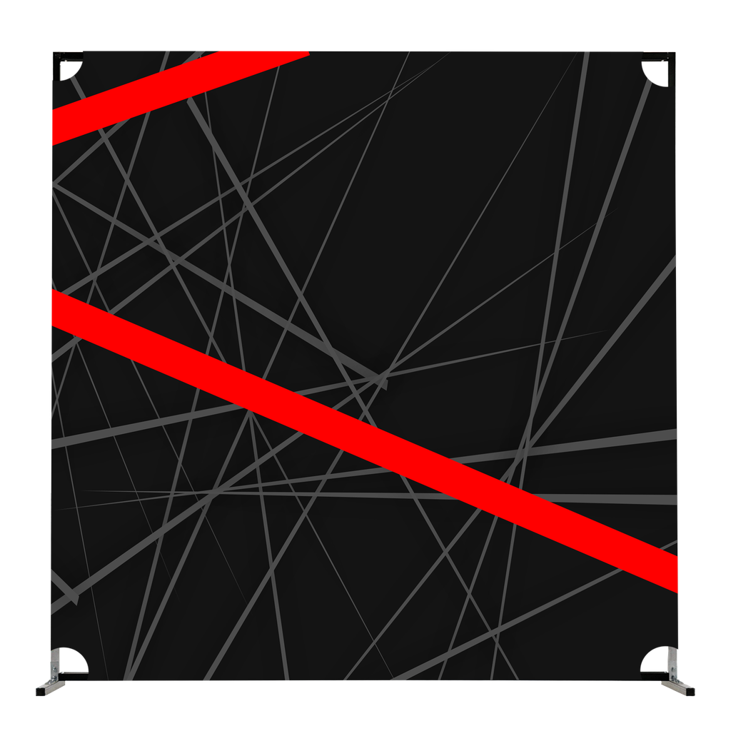 Fractured Crimson - BACKDROP PROP GRAPHICS