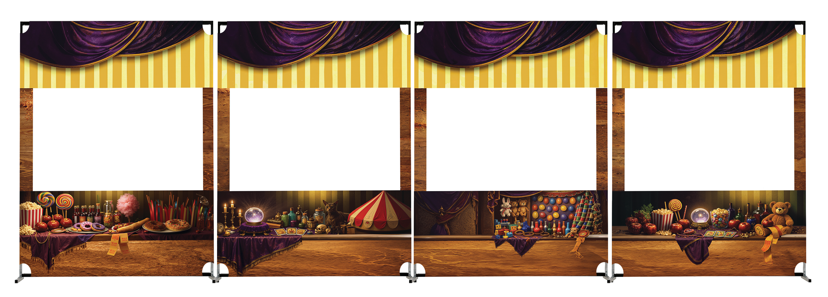 Bizarre Bazaar - BACKDROP PROP GRAPHICS