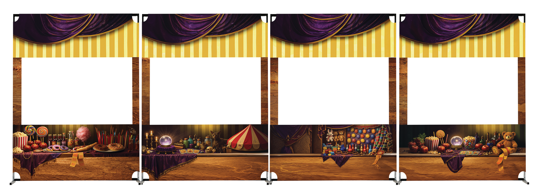 Bizarre Bazaar - BACKDROP PROP GRAPHICS