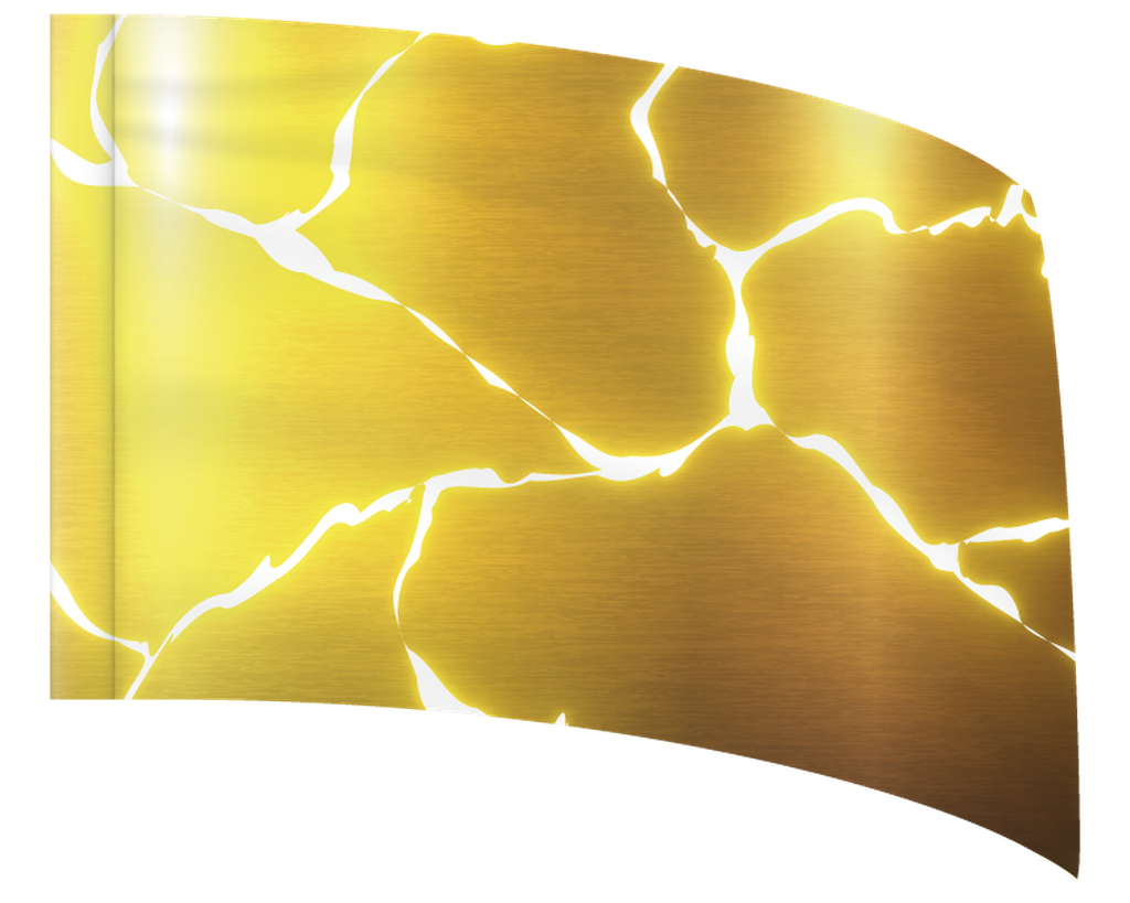 Kintsugi Gold - STANDARD FLAG