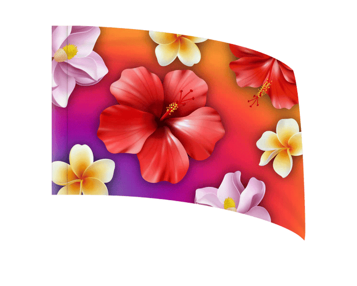 Tropical Bloom - Standard Flag