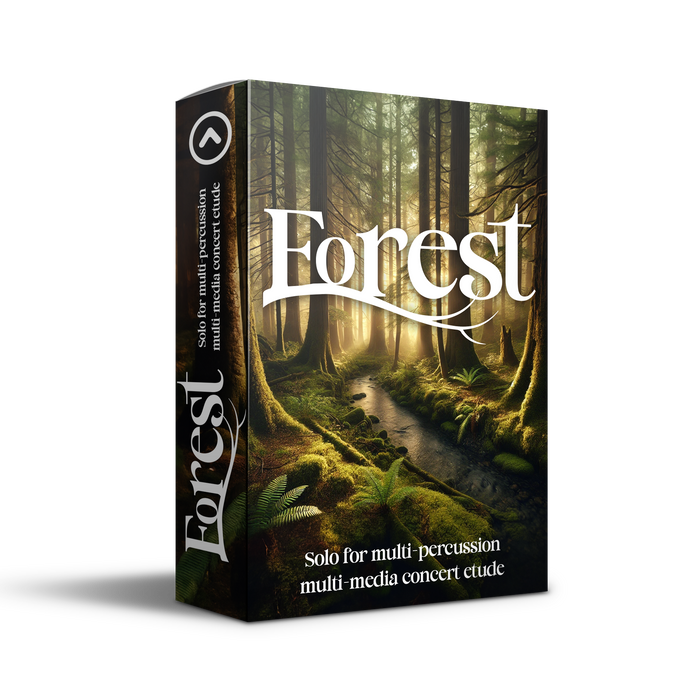 Forest - CONCERT ETUDE WITH TRACK AND CINEMA FOR MULTI-PERCUSSION