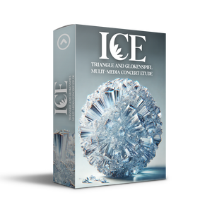 ICE - CONCERT ETUDE WITH TRACK AND CINEMA FOR TRIANGLE AND GLOCKENSPIEL