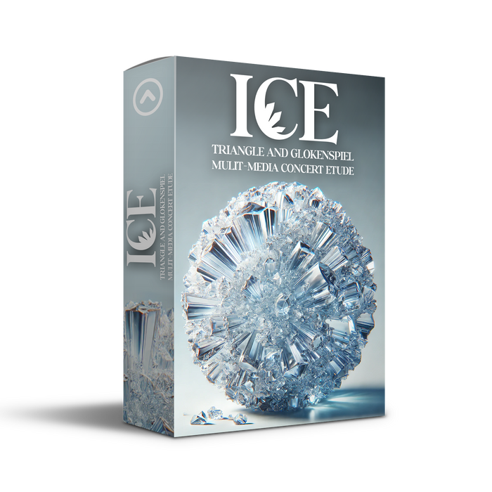 ICE - CONCERT ETUDE WITH TRACK AND CINEMA FOR TRIANGLE AND GLOCKENSPIEL