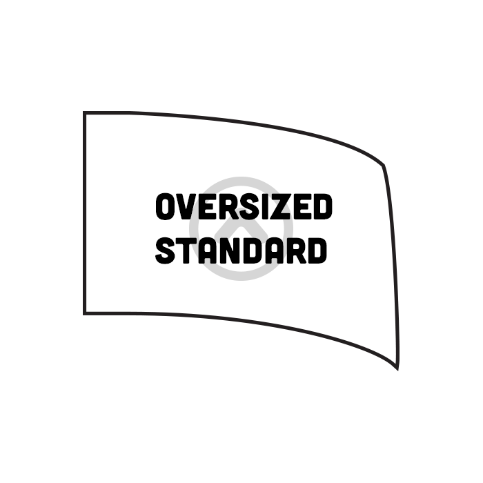 Oversized Standard Flag - DIGITAL PRINT