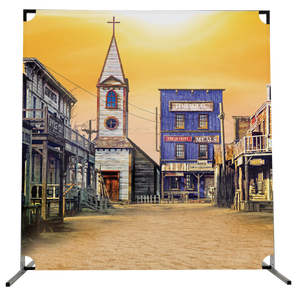 Wild West Mural - Backdrop Prop Graphic