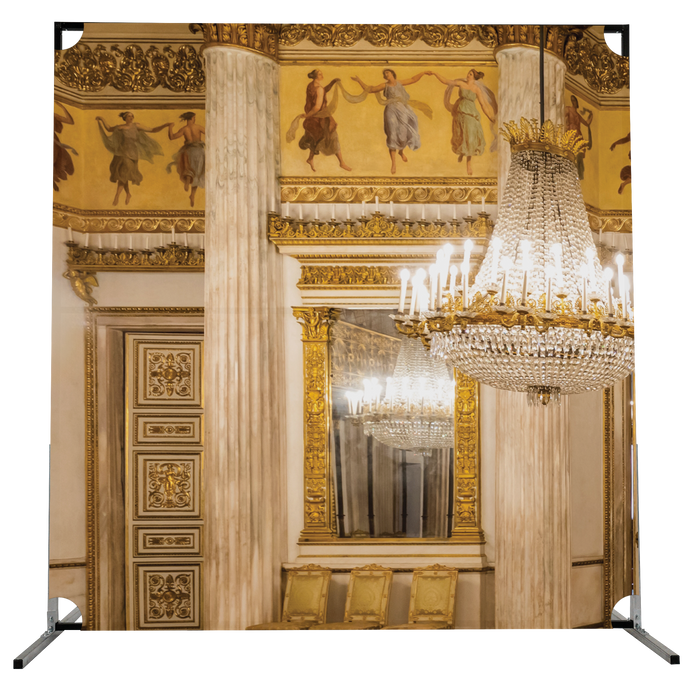 Regal Palace Mural - Backdrop Prop Graphic