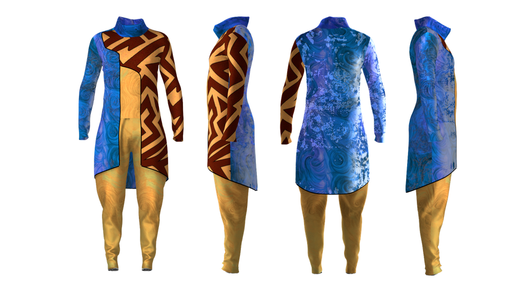 20,000 Leagues Under The Sea - LUX Multi-Fabric Uniform HT-12