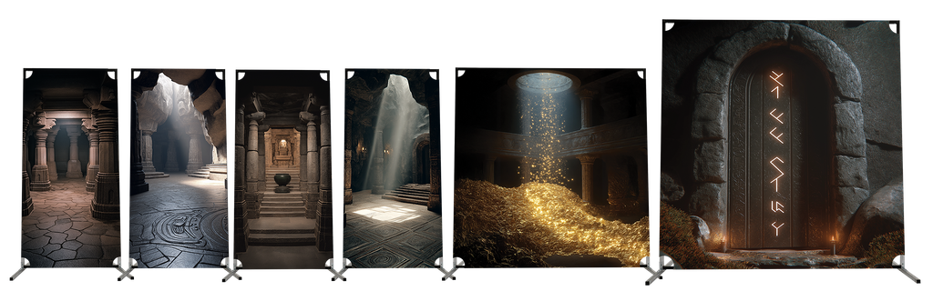 BACKDROP PROP GRAPHICS - THE QUEST