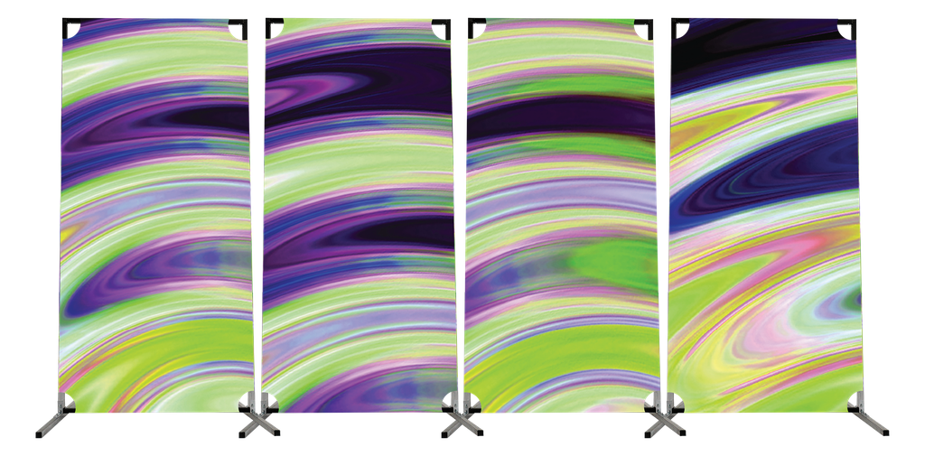 Vibrant Swirl - BACKDROP PROP GRAPHICS
