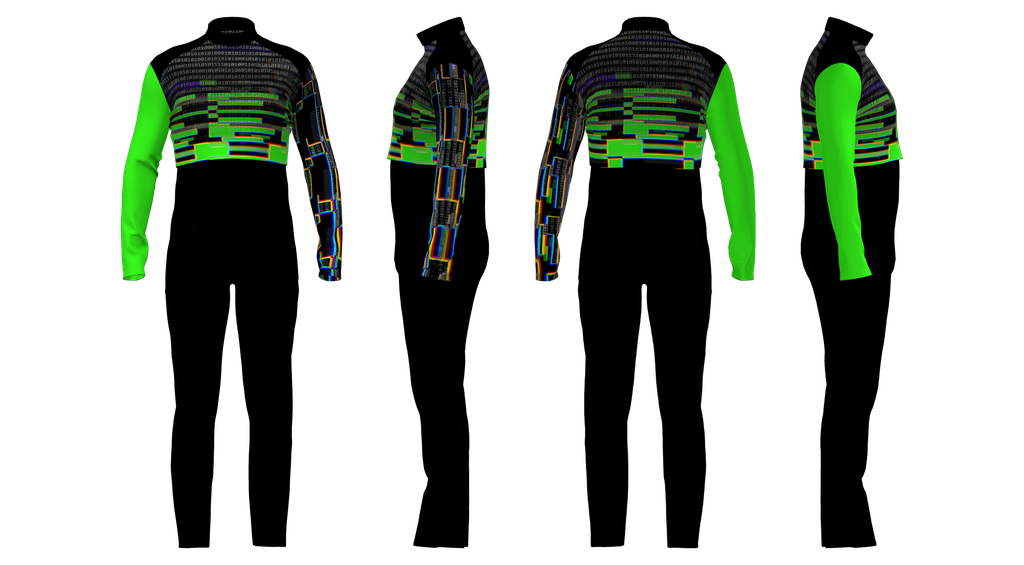 DIGITAL PRINT UNIFORM - Glitch Band Uniform