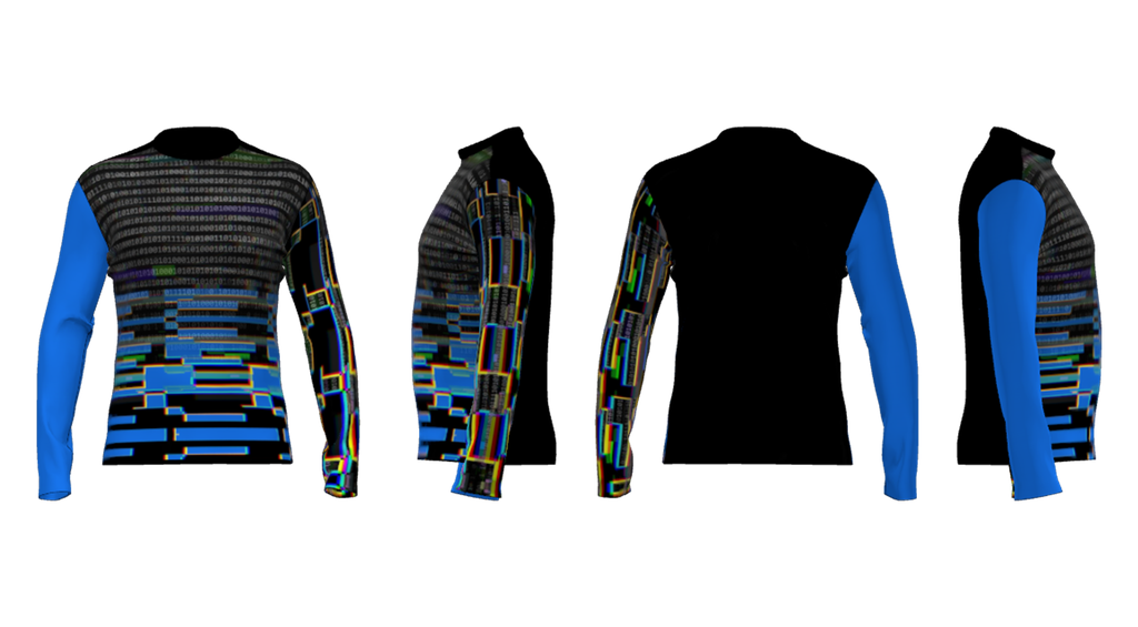 DIGITAL PRINT UNIFORM - Glitch Indoor Top