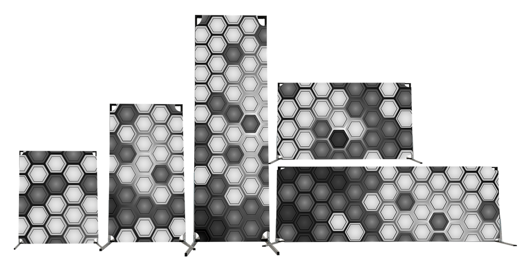 Hexagonal Flow - BACKDROP PROP GRAPHICS