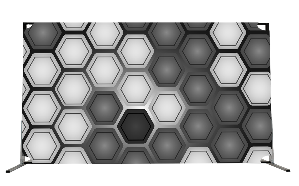 Hexagonal Flow - BACKDROP PROP GRAPHICS