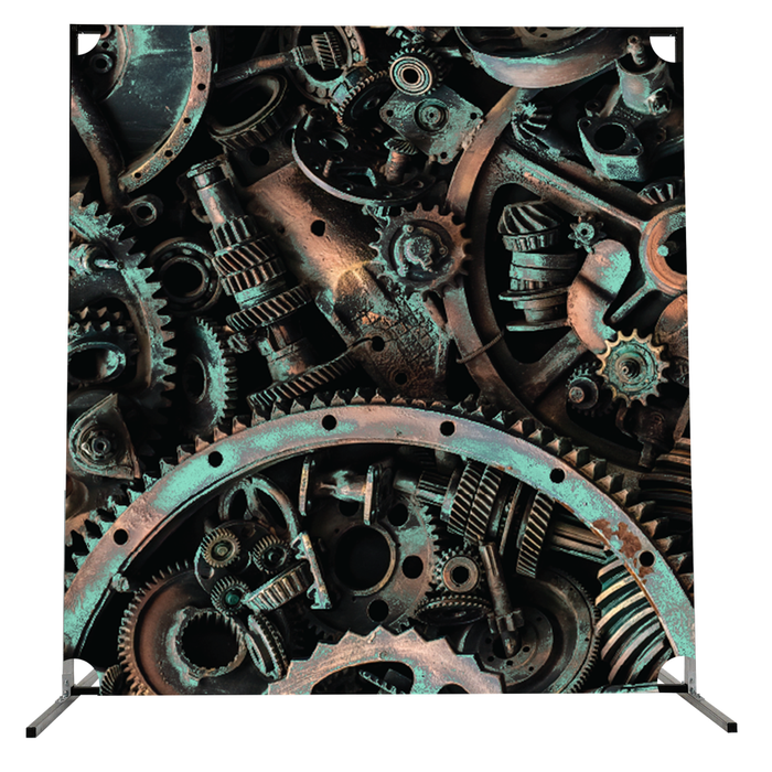 BACKDROP PROP GRAPHICS - METALWORKS