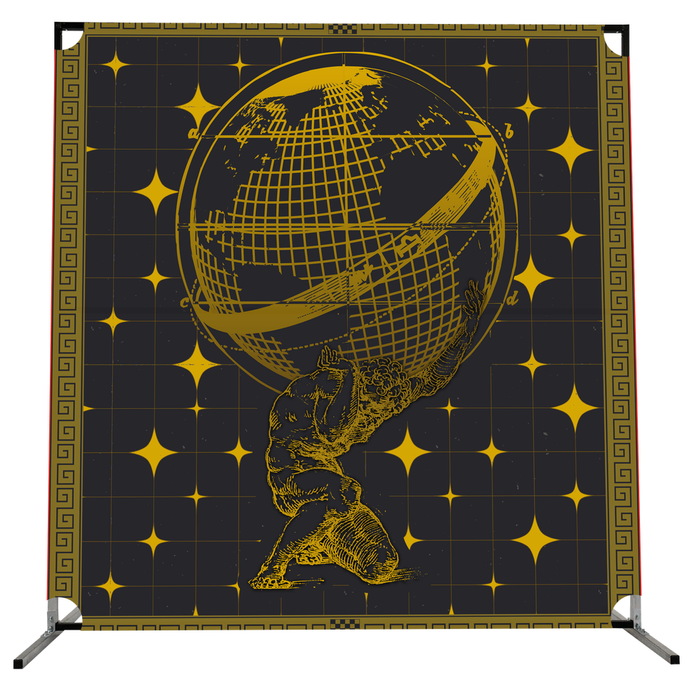 BACKDROP PROP GRAPHICS - WEIGHT OF THE WORLD