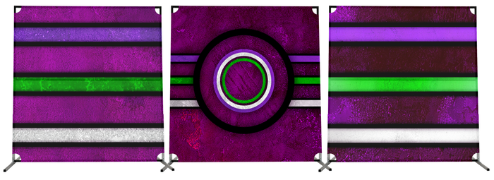 BACKDROP PROP GRAPHICS - THE WORLD'S A STAGE