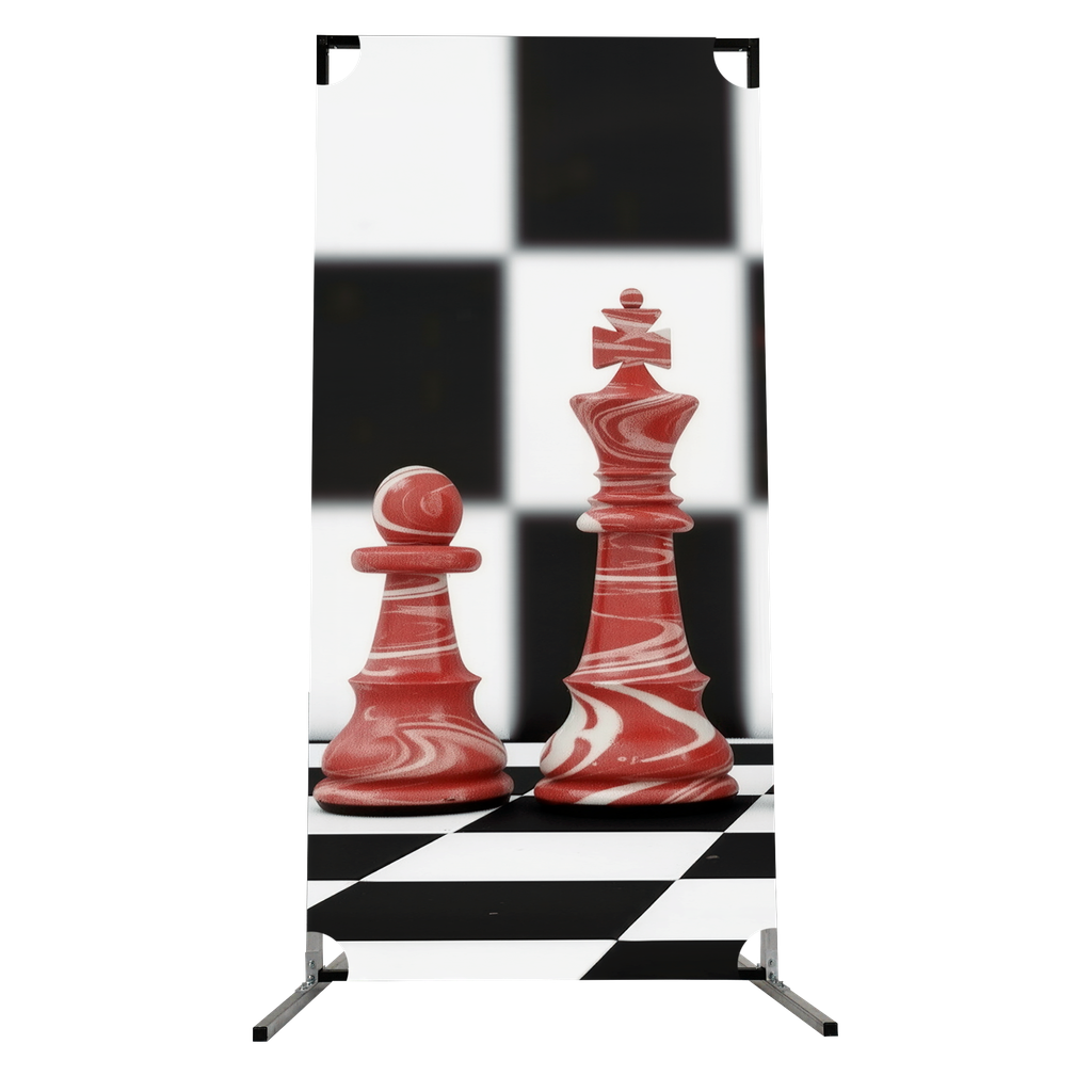 Marbled Chess - BACKDROP PROP GRAPHICS