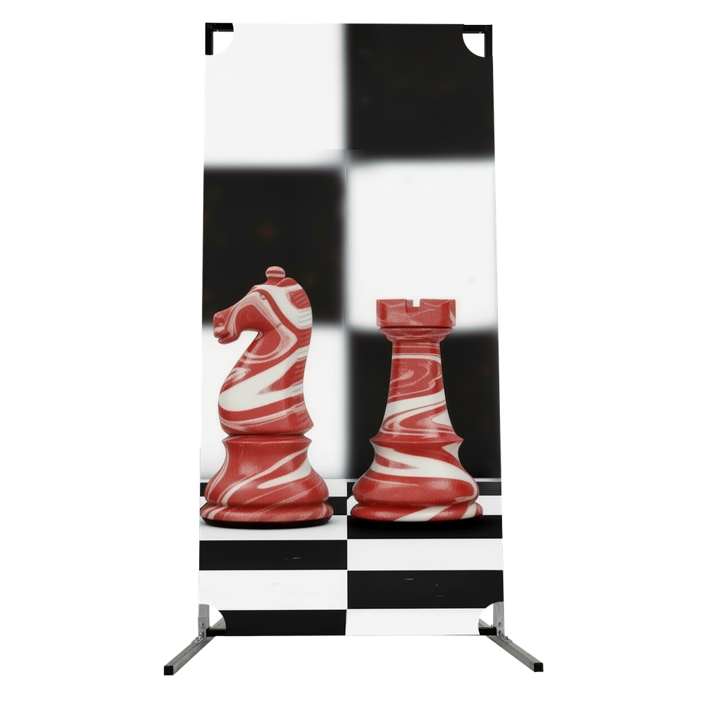 Marbled Chess - BACKDROP PROP GRAPHICS
