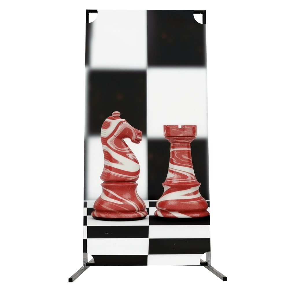 Marbled Chess - BACKDROP PROP GRAPHICS