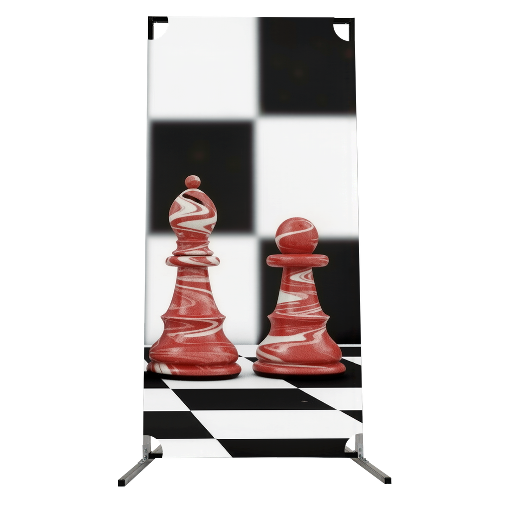 Marbled Chess - BACKDROP PROP GRAPHICS