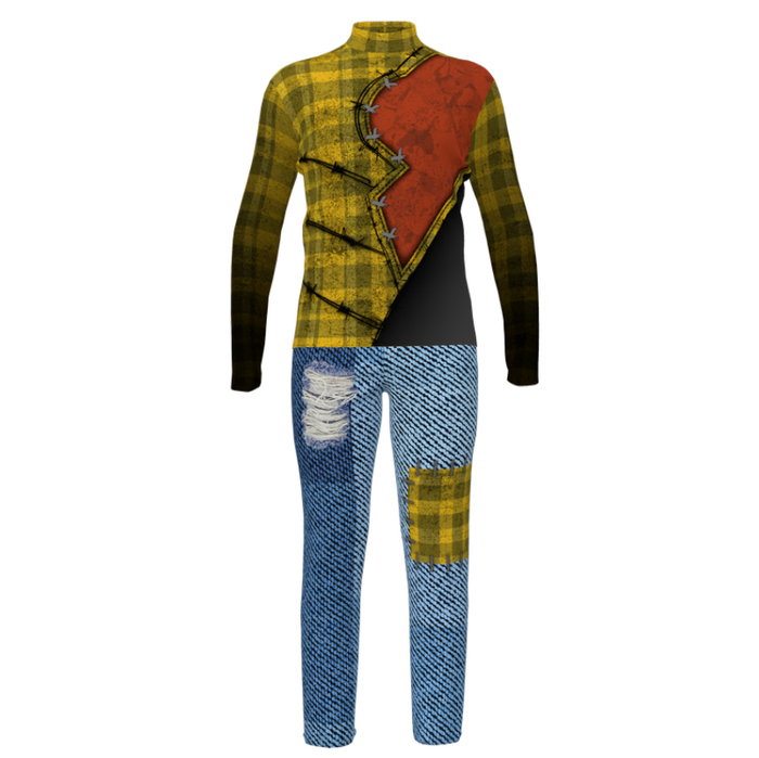 DIGITAL PRINT UNIFORM - HEART SHAPED BOX