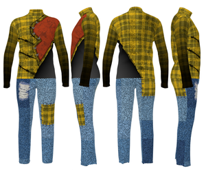 DIGITAL PRINT UNIFORM - HEART SHAPED BOX