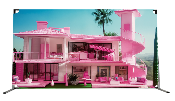 Dreamhouse - Backdrop Prop Graphic