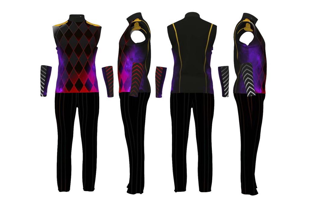 DIGITAL PRINT UNIFORM - CIRQUE NOIR
