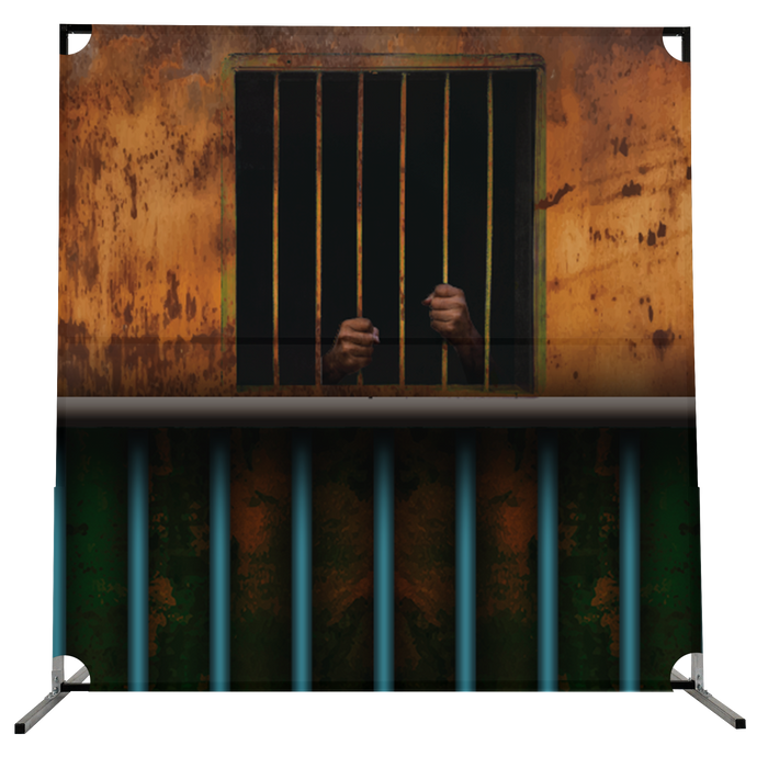 BACKDROP PROP GRAPHICS - TRAPPED