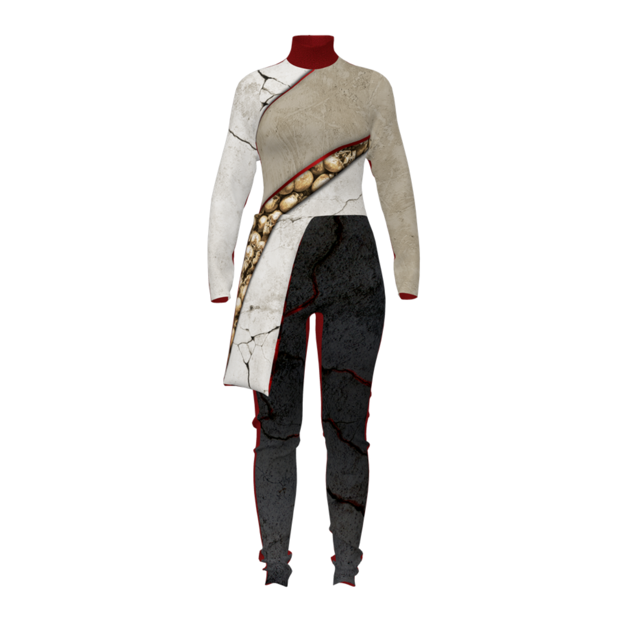DIGITAL PRINT UNITARD - IN THE WALLS