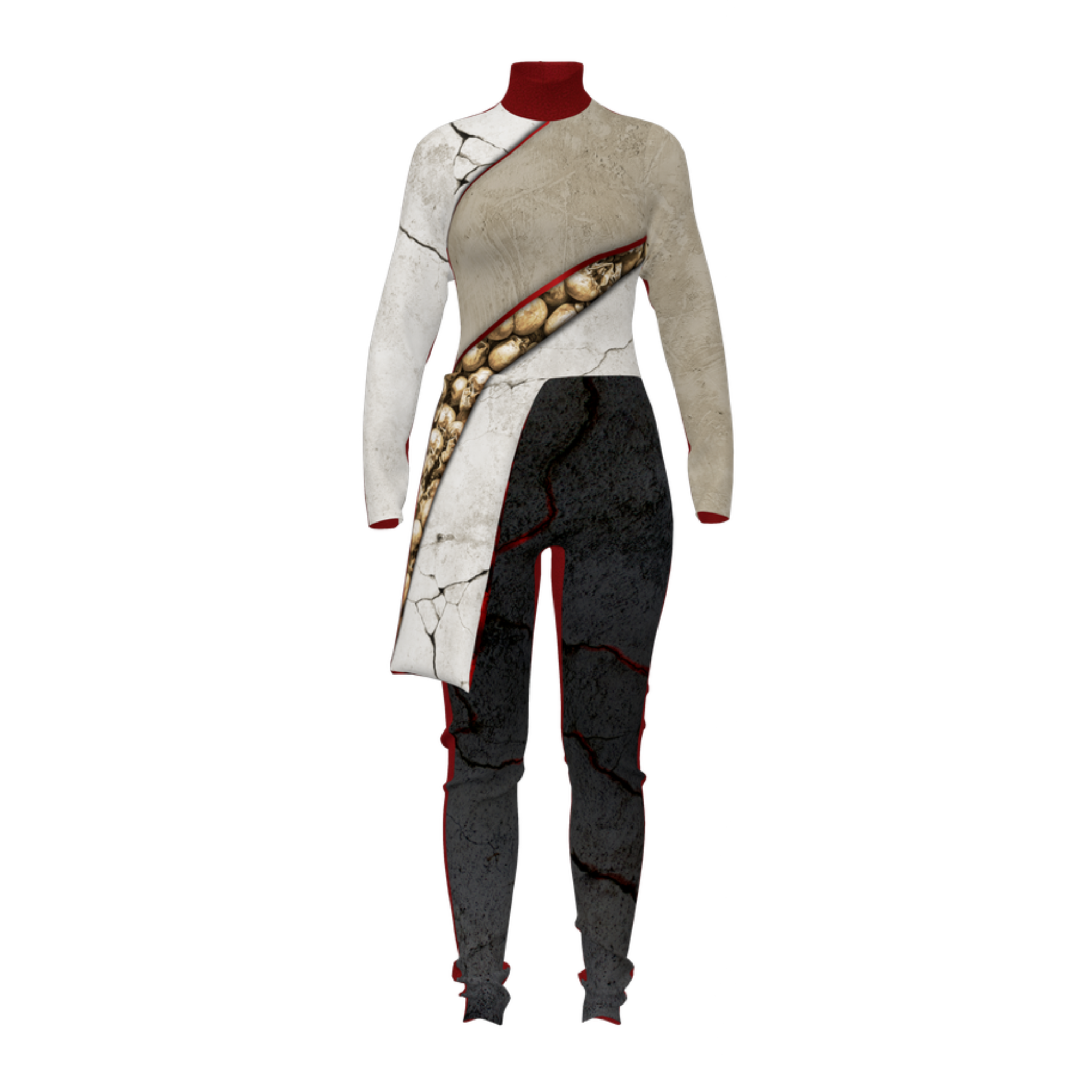 DIGITAL PRINT UNITARD - IN THE WALLS