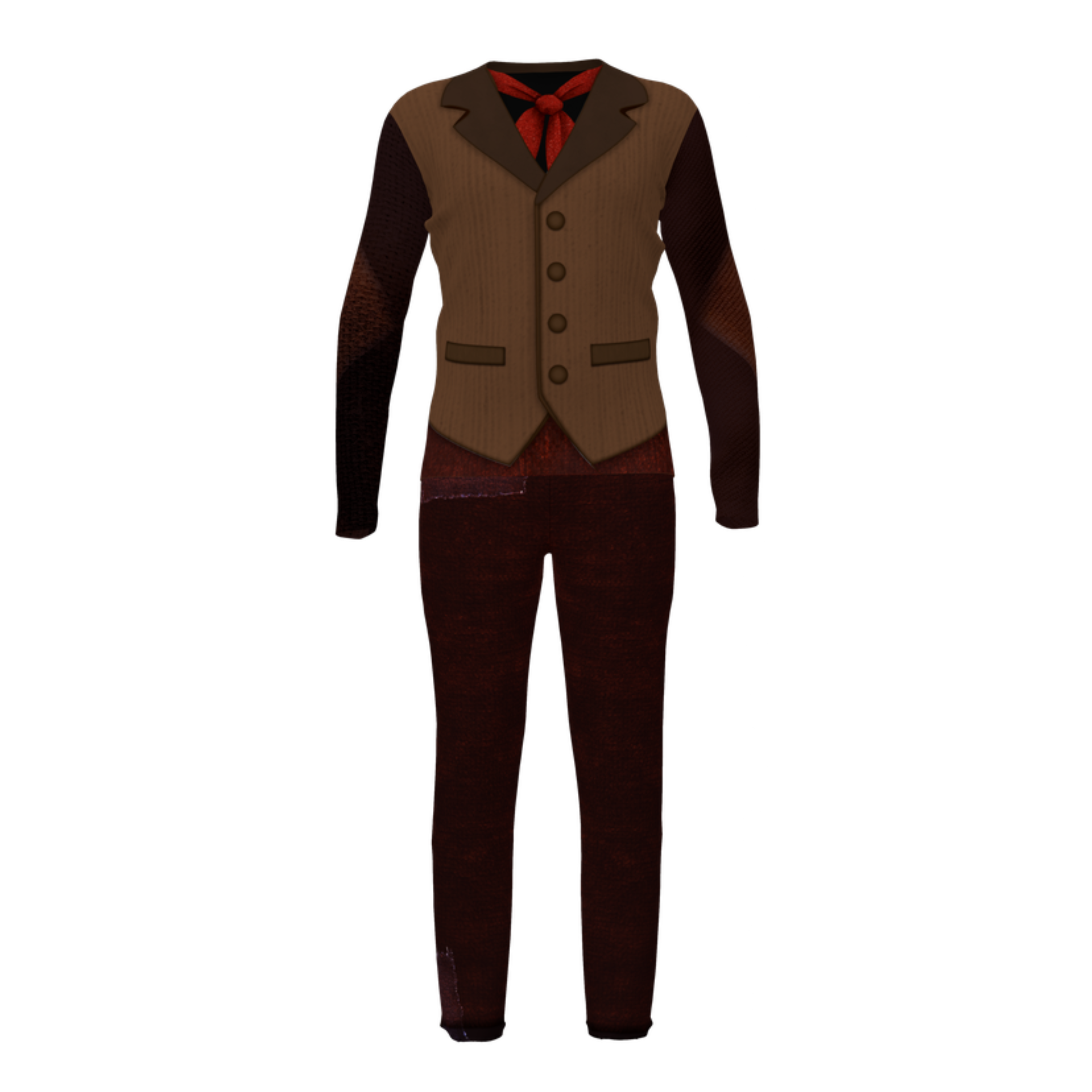 DIGITAL PRINT UNIFORM - ON THE ROOFTOPS OF LONDON CLASSIC TOP/PANTS