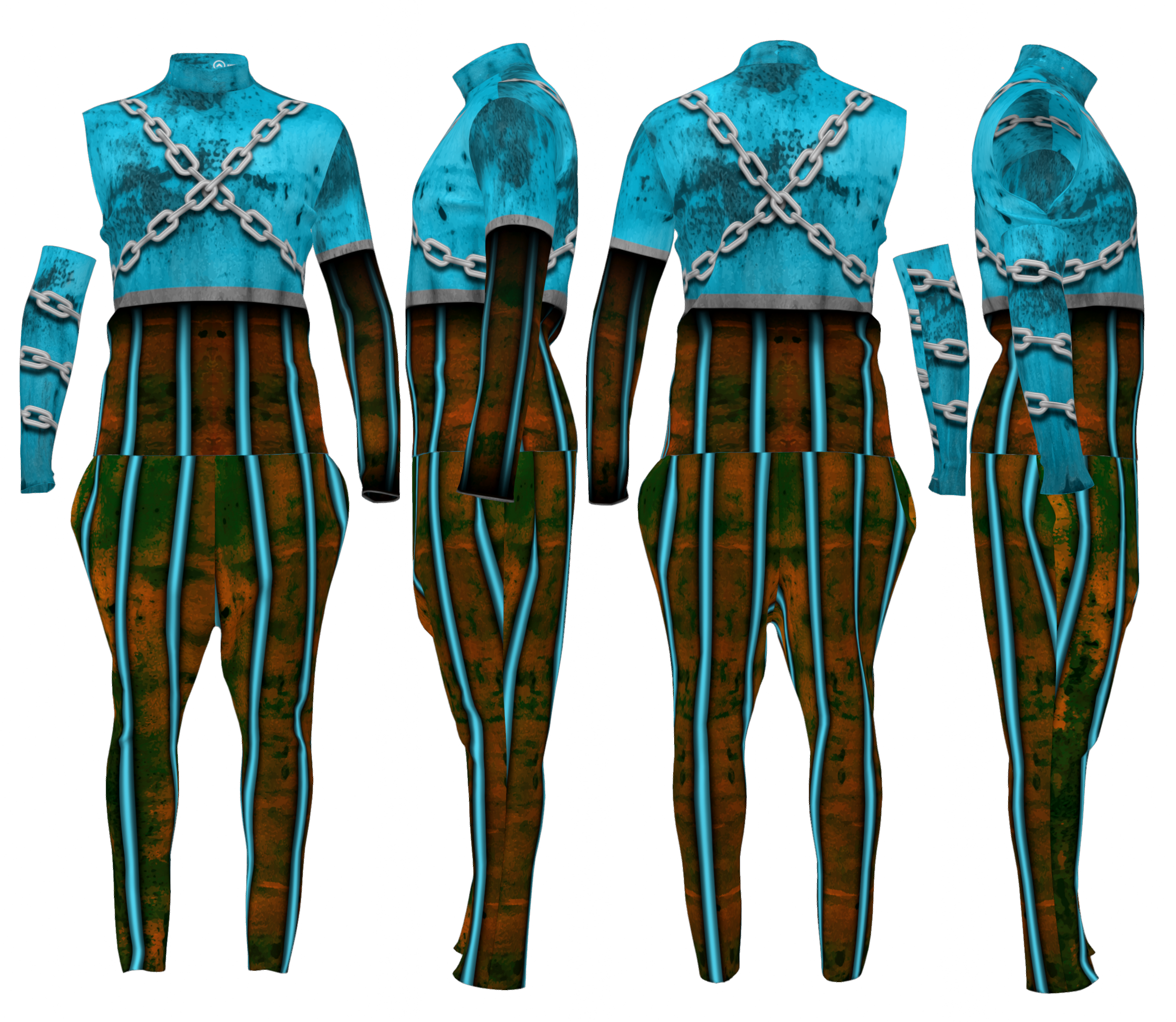 DIGITAL PRINT UNIFORM - TRAPPED
