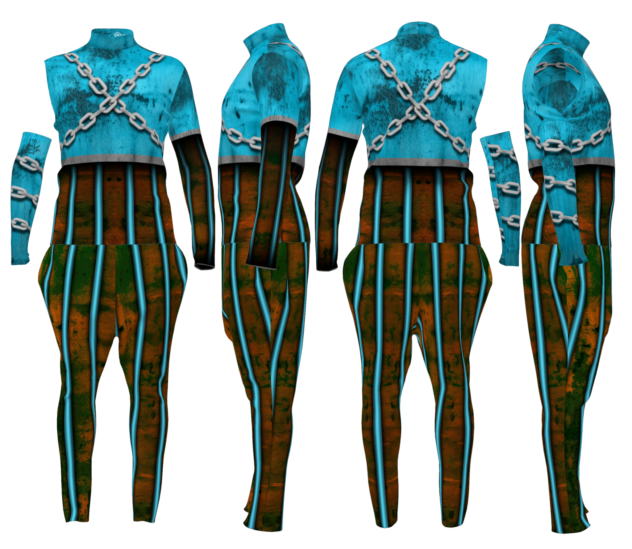 DIGITAL PRINT UNIFORM - TRAPPED