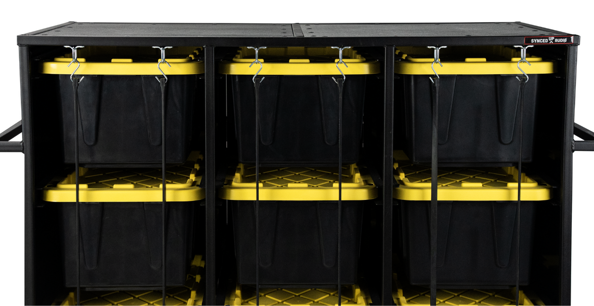 Large Storage Utility Cart (UC3) – Synced Up Designs