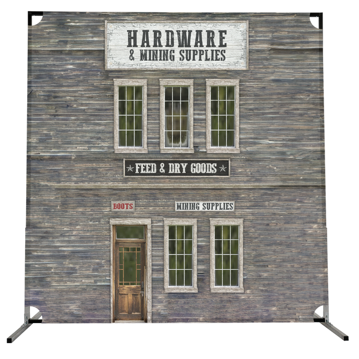 Ghost Town - Backdrop Prop Graphic