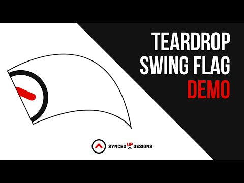 Icarus - Teardrop Swing Flag