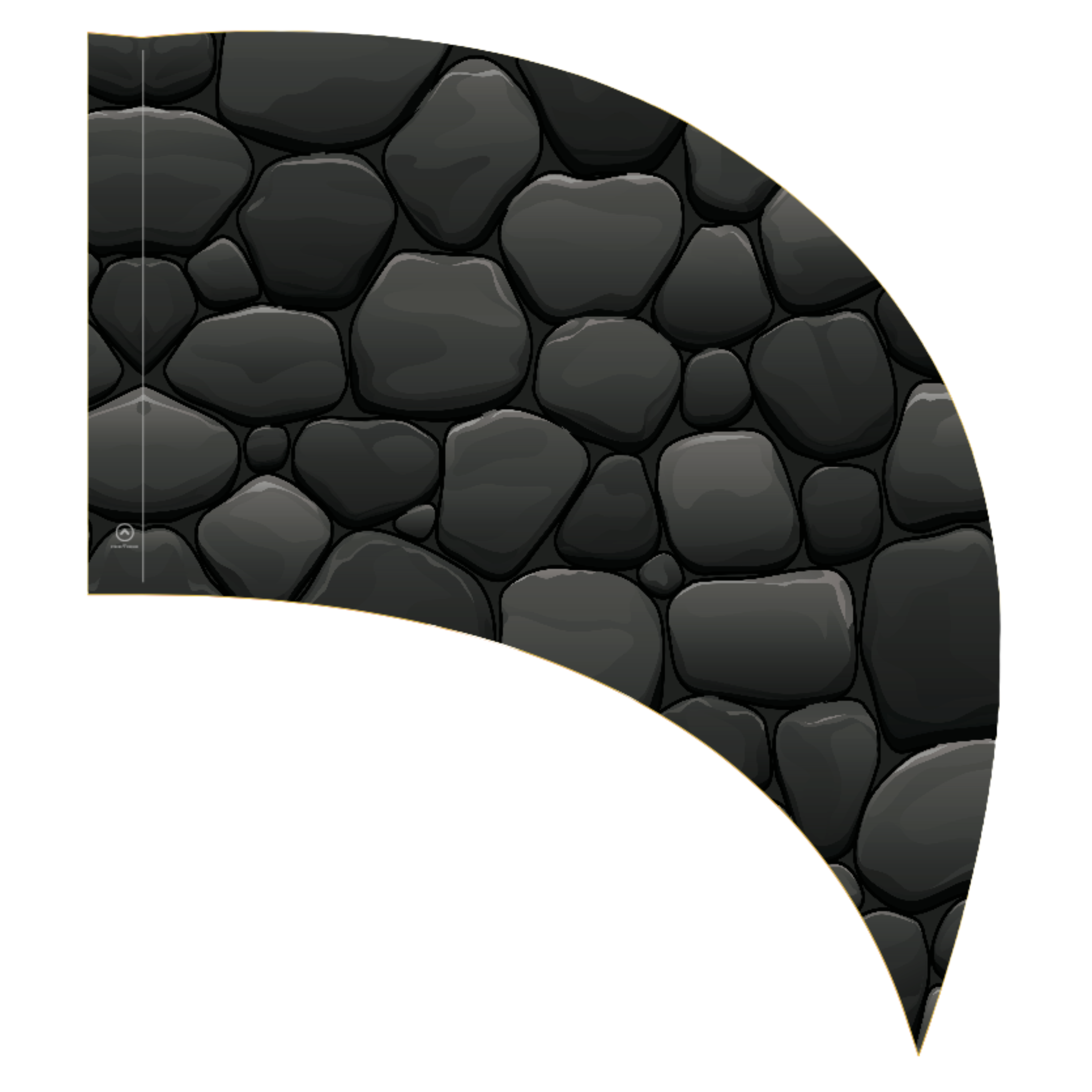 The Sword and The Stone - Teardrop Flag 4