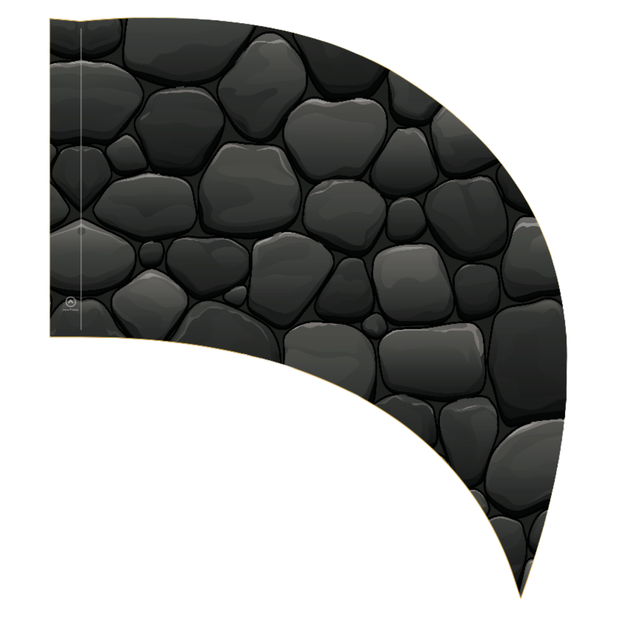 The Sword and The Stone - Teardrop Flag 4