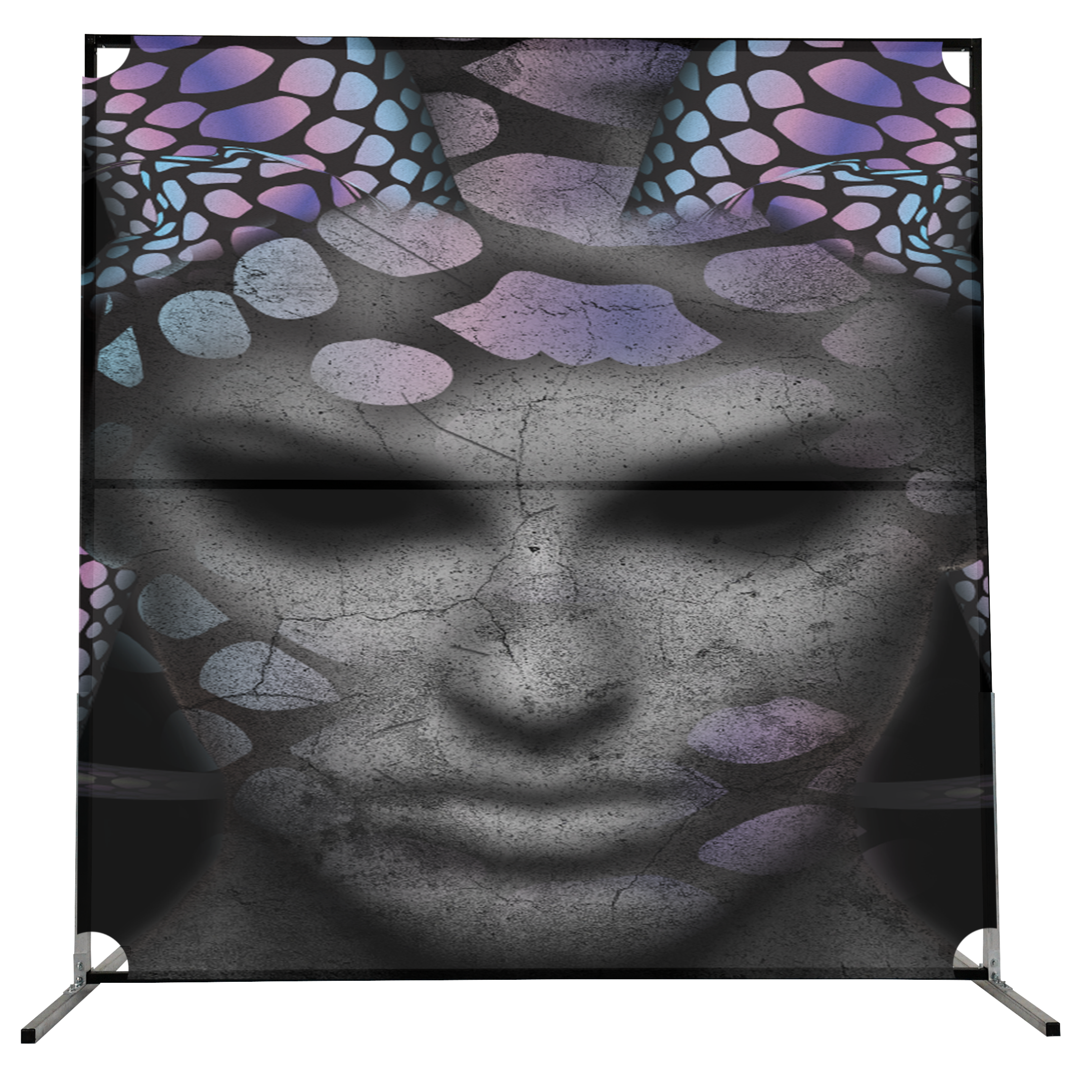 Slither and Stone - Backdrop Prop Graphic