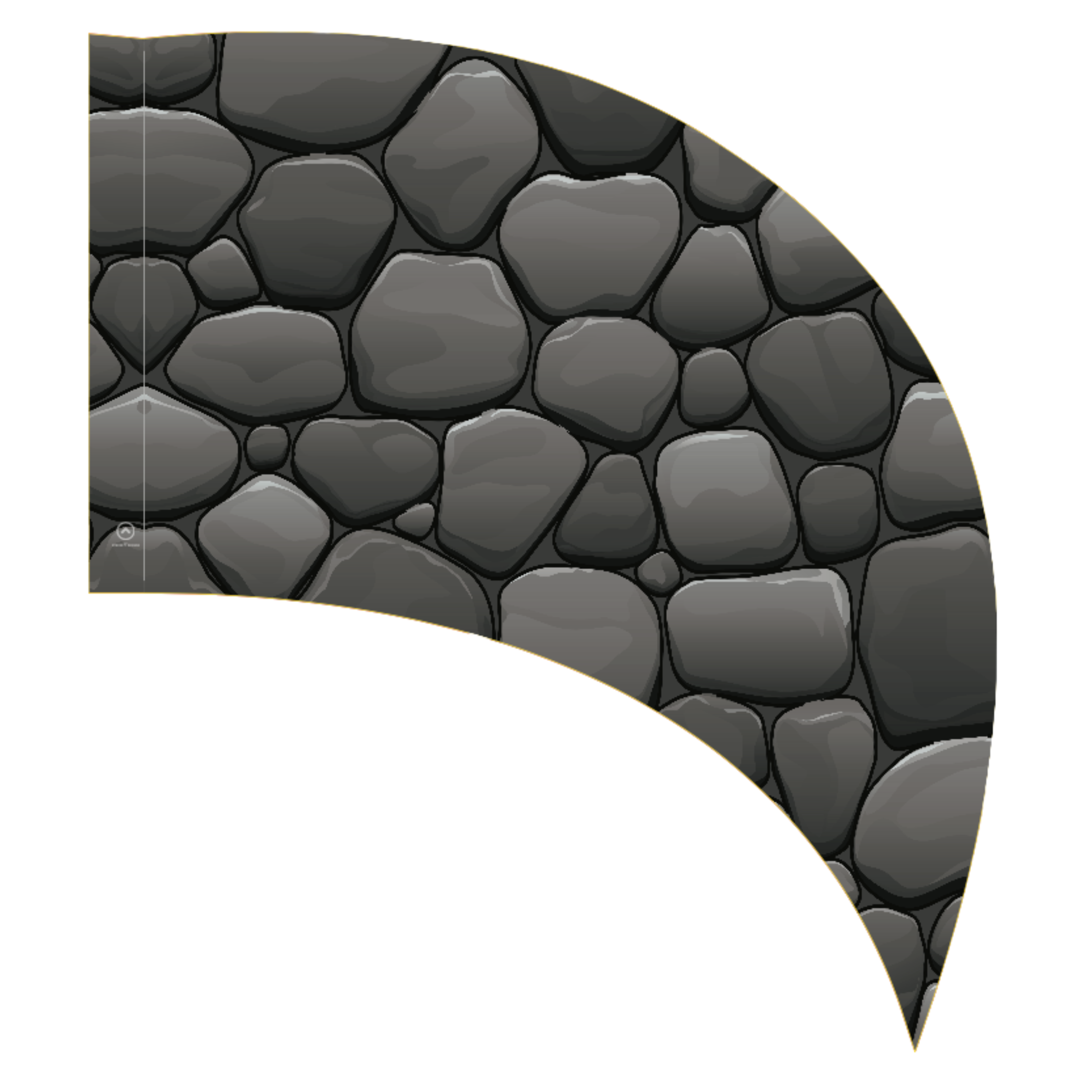 The Sword and The Stone - Teardrop Flag 3