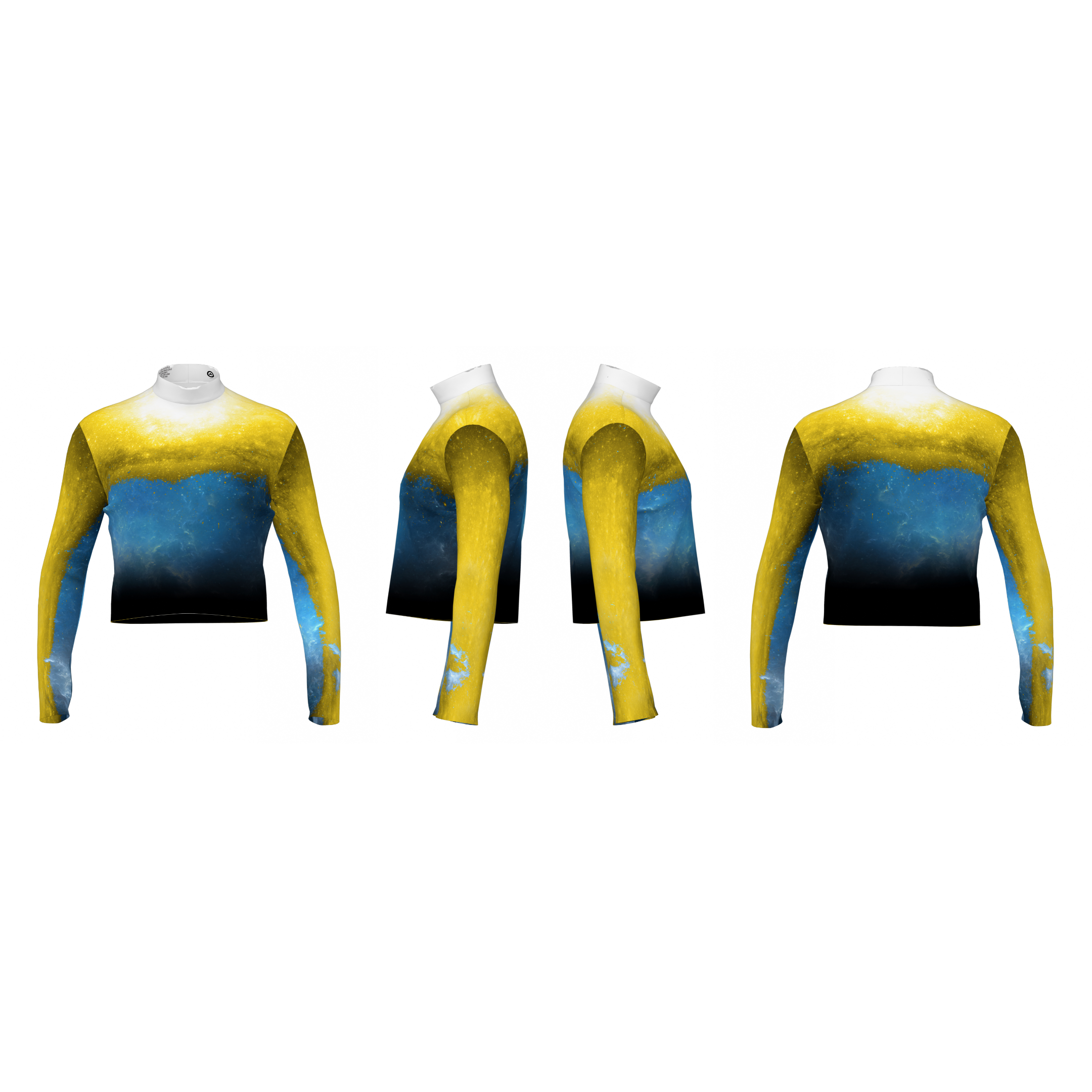 DIGITAL PRINT UNIFORM - Galactic Ombre Blue