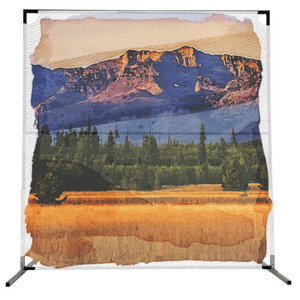 On The Range - Backdrop Prop Graphic